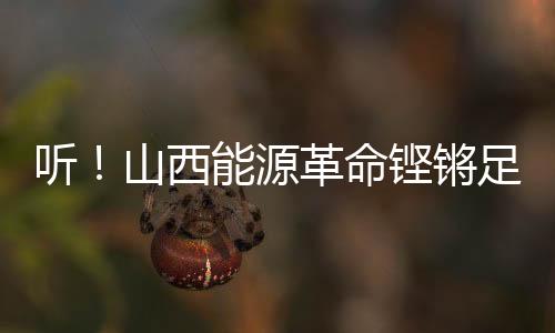 听!山西能源革命铿锵足音